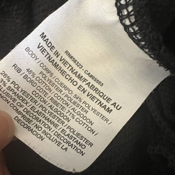 Nike Women’s Size Small Sweatpants Jogger Black Drawstring Elastic Waist - Picture 6 of 8